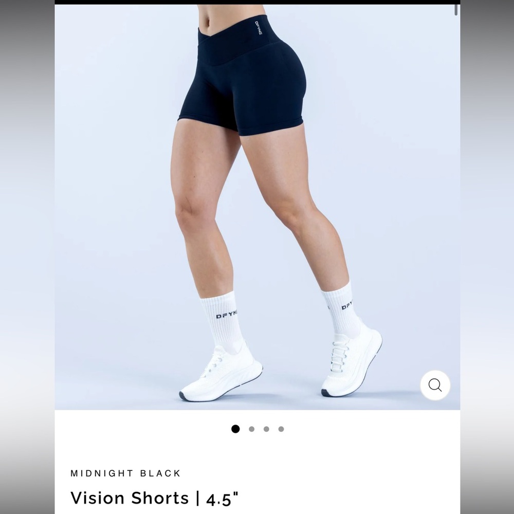 DFYNE Midnight Black Vision Bike Shorts